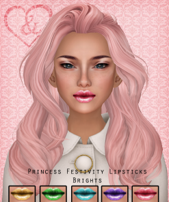 Princess Festivity bright lipsticks